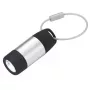 Raktų pakabuko žibintuvėlis TROIKA ECO CHARGE Juodai Pilkas LED USB