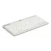 BakkerElkhuizen UltraBoard 950 V2 Wireless UK Qwerty, belaidė klaviatūra be skaičių bloko, 80-87%, laidinis ir belaidis, USB + Bluetooth, žirklinis mechanizmas, QWERTY, tamsiai pilka, šviesiai pilka