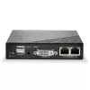 Lindy KVM per IP prieiga DVI-I, USB ir PS/2, laidinis, 1920 x 1200 pikselių, metalinis