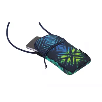 Dėklas-rankinė Herlitz New Batik mobiliesiems telefonams Universal Black Blue Green
