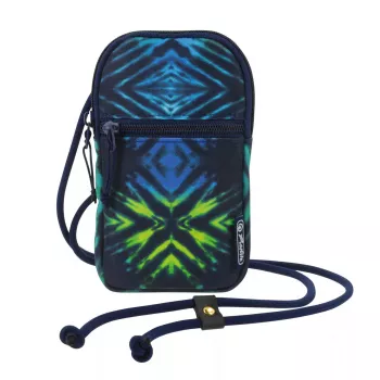 Dėklas-rankinė Herlitz New Batik mobiliesiems telefonams Universal Black Blue Green