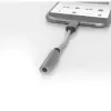 Mobiliojo telefono laidas Terratec 284535 sidabrinis USB C 3.5 mm