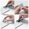 Hama Cam Protect Apsauginis stiklas fotoaparatui Apple iPhone 15 Pro / 15 Pro Max