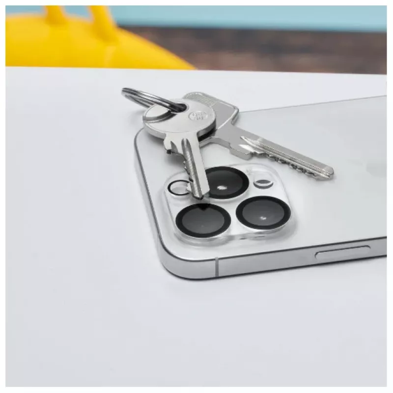 Hama Cam Protect Apsauginis stiklas fotoaparatui Apple iPhone 15 Pro / 15 Pro Max