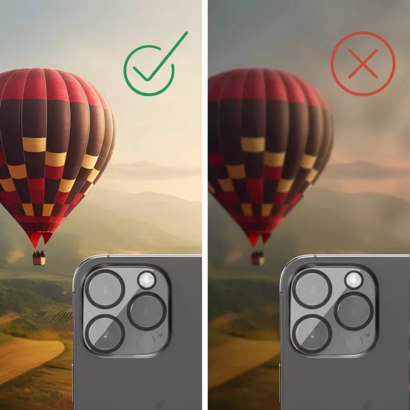 Hama Cam Protect Apsauginis fotoaparato stikliukas Apple iPhone 16 Pro / 16 Pro Max, 1 vnt.
