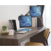 Manhattan Universal Dual TV ir monitorių laikiklis (dujinė spyruoklė, pilnas judesys), 17–32 colių, VESA 75x75 ir 100x100 mm, juodas