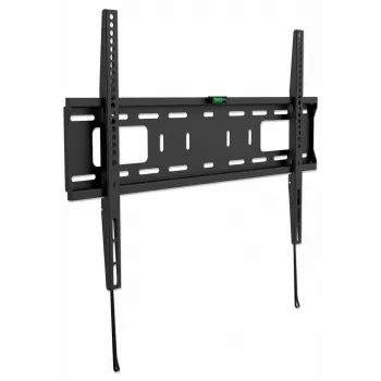 Manhattan fiksuotas laikiklis televizoriams ir monitoriams, 37–65 colių, VESA 200x200–600x400 mm, iki 50 kg, juodas