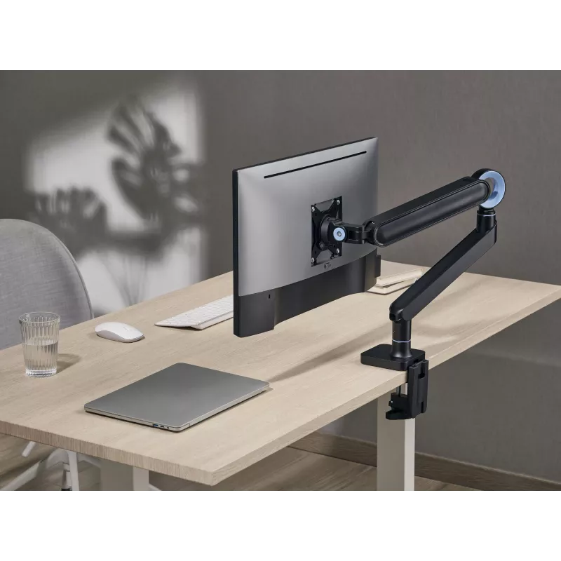Equip 17–35 colių monitoriaus laikiklis ant stalo, Premium, juodas