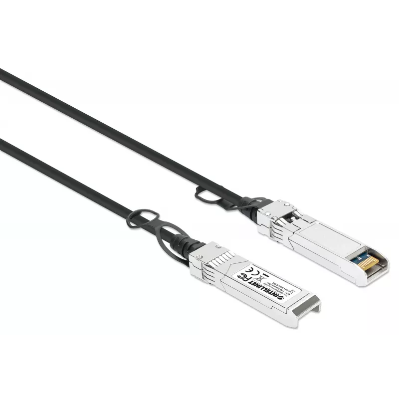 Intellinet 0,5 m 10G SFP+ pasyvus varinis Twinax kabelis 30AWG, suderinamas su HP 487649-B21