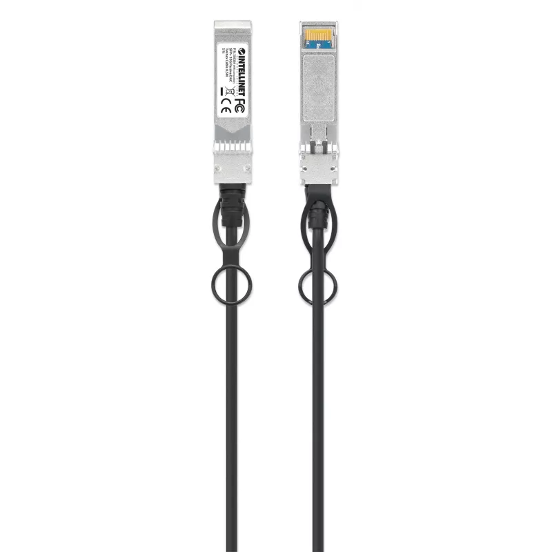 Intellinet 0,5 m 10G SFP+ pasyvus varinis Twinax kabelis 30AWG, suderinamas su HP 487649-B21