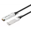 Intellinet 1m 40G QSFP+ pasyvus varinis Twinax kabelis 30AWG MSA suderinamas su QSFP-H40G-CU1M