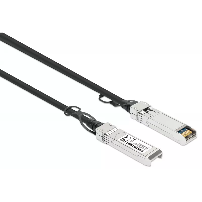 Intellinet 5 m 10G SFP+ pasyvus tiesioginio prijungimo varinis Twinax kabelis 24AWG, suderinamas su HP JG081C/537963-B21