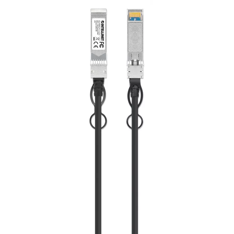 Intellinet 5 m 10G SFP+ pasyvus tiesioginio prijungimo varinis Twinax kabelis 24AWG, suderinamas su HP JG081C/537963-B21