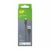 Kabelis GP Batteries CL1N 1m Lightning į USB A 12W 2.4A