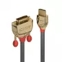 Lindy 15m HDMI į DVI-D laidas, Gold Line