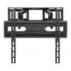 Manhattan pilno judesio TV ir monitorių laikiklis, 32–55 col., VESA 100x100–400x400 mm, iki 40 kg, juodas