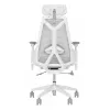 Žaidimų kėdė Asus ROG Destrier Ergo Core White – tinklinė sėdynė, max 136 kg