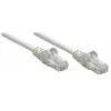 Intellinet tinklo jungiamasis kabelis Cat6, 50 m, pilkas, varinis, S/FTP, LSOH/LSZH, RJ45, auksuoti kontaktai, be užkabinimo, su gaubteliu, viso gyvenimo garantija