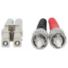 Intellinet Fiber Optic Patch Cable OM3 ST/LC 1m Aqua Duplex Multimode 50/125 µm LSZH