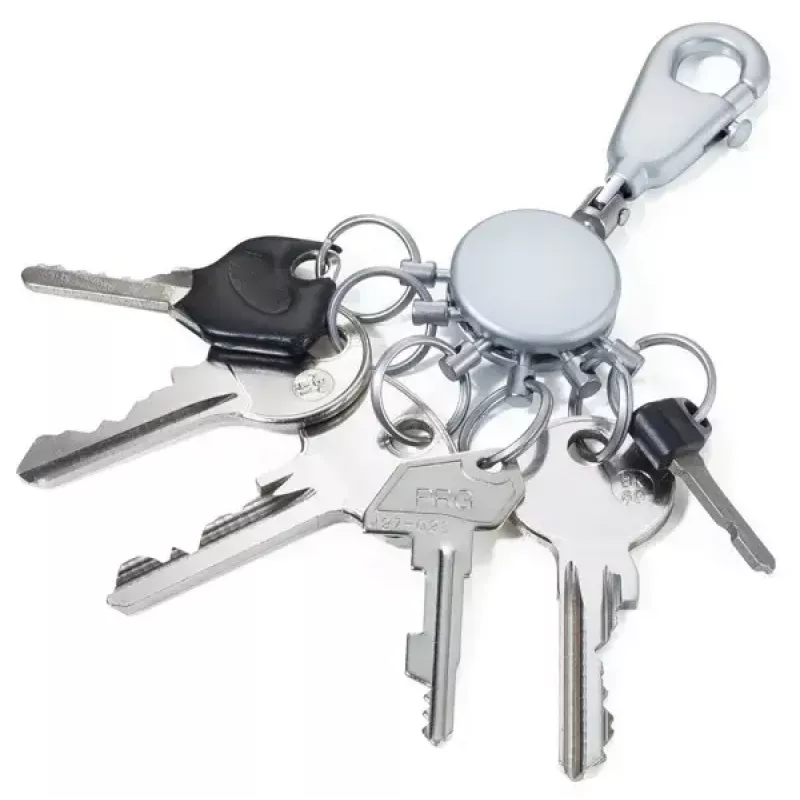 Raktų pakabukas TROIKA KYR60/MC sidabrinis metalinis 25mm
