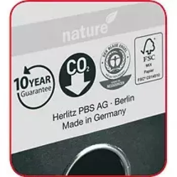 Segtuvas su žiedais Herlitz 5171806, A4, 2 žiedai