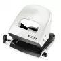 Leitz WOW 5008 skylių perforatorius metalinis 2 skylės / 30 lapų, baltas