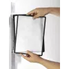 Durable Vario magnet wall 5 magnetinis dokumentų stovas A4 portretui, 5 SHERPA plokštėmis