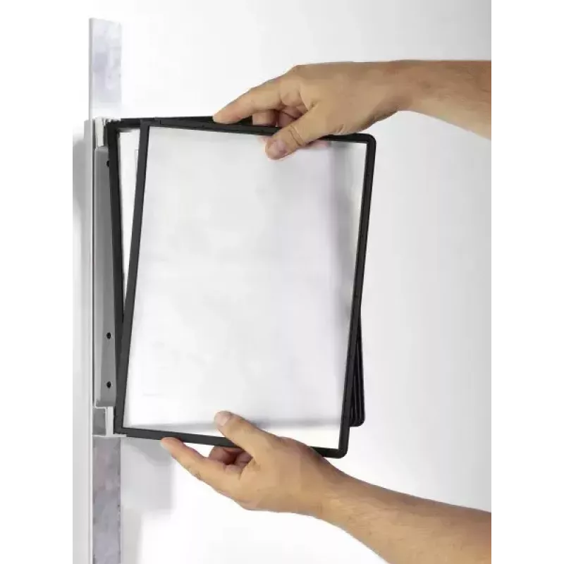 Durable Vario magnet wall 5 magnetinis dokumentų stovas A4 portretui, 5 SHERPA plokštėmis
