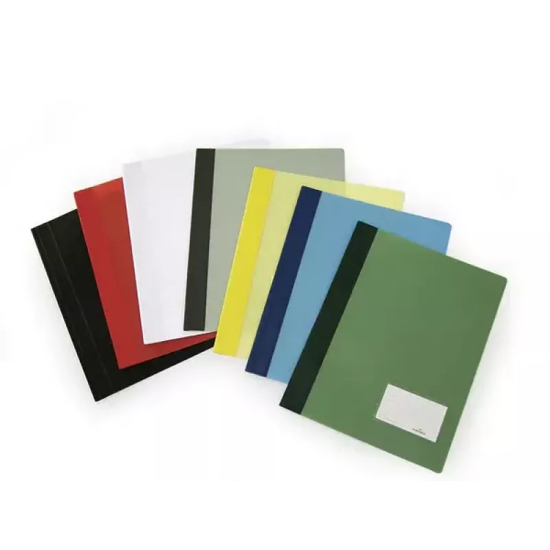 Durable 2680-04 dokumentų aplankas, A4, permatomas PVC, geltonas