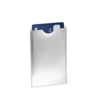 Dėklas kortelei Durable Card Pocket 890023 sidabrinis