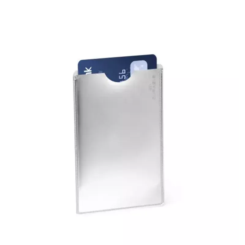 Dėklas kortelei Durable Card Pocket 890023 sidabrinis