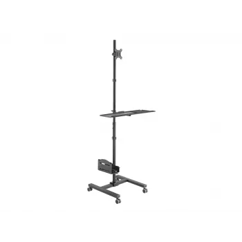 Mobilus multimedijos vežimėlis Equip 17-32 colių monitoriui
