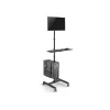 Mobilus multimedijos vežimėlis Equip 17-32 colių monitoriui