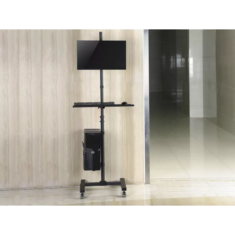 Mobilus multimedijos vežimėlis Equip 17-32 colių monitoriui