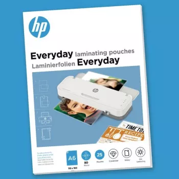 HP 9156 laminavimo maišeliai A6 25 vnt.