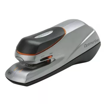 Elektrinis segiklis Rexel Optima Grip EU, 20 lapų, juodas, sidabrinis, 449,5 g, 147 mm, 200 mm, 88 mm
