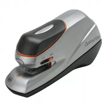 Elektrinis segiklis Rexel Optima Grip EU, 20 lapų, juodas, sidabrinis, 449,5 g, 147 mm, 200 mm, 88 mm