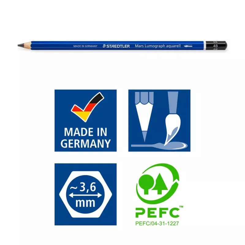 Grafitinis pieštukas Staedtler 100A G6
