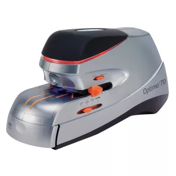 Rexel Optima 70 elektrinis segiklis EU, iki 70 lapų, juodas, sidabrinis, 2,37 kg, 215 mm, 400 mm, 172 mm
