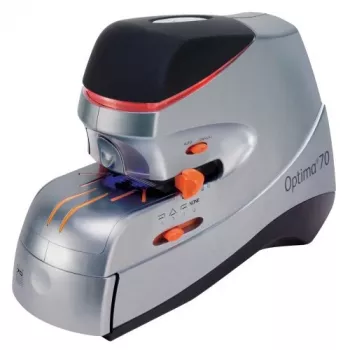 Rexel Optima 70 elektrinis segiklis EU, iki 70 lapų, juodas, sidabrinis, 2,37 kg, 215 mm, 400 mm, 172 mm