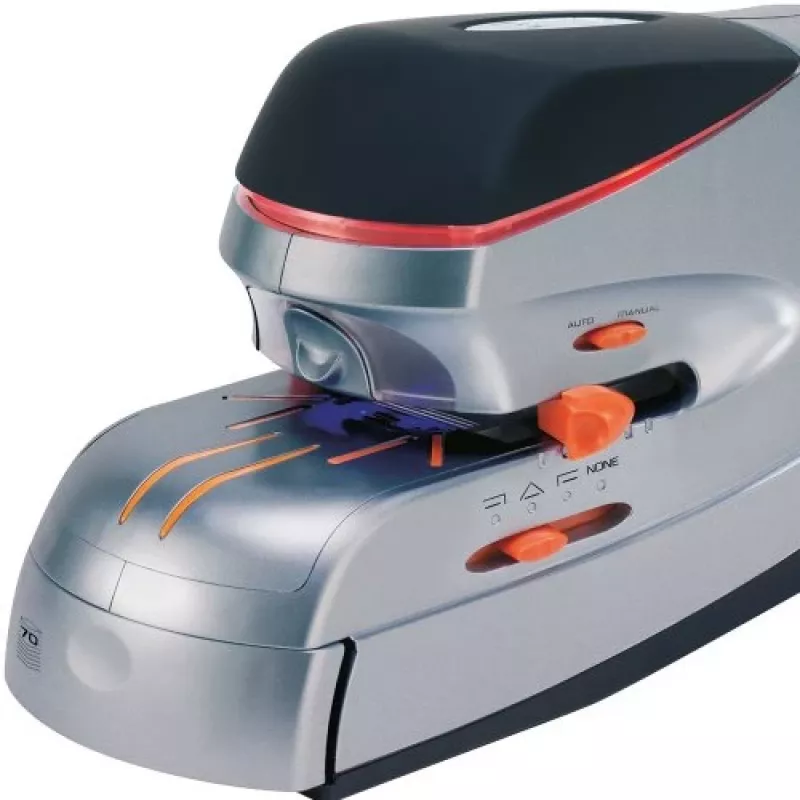 Rexel Optima 70 elektrinis segiklis EU, iki 70 lapų, juodas, sidabrinis, 2,37 kg, 215 mm, 400 mm, 172 mm