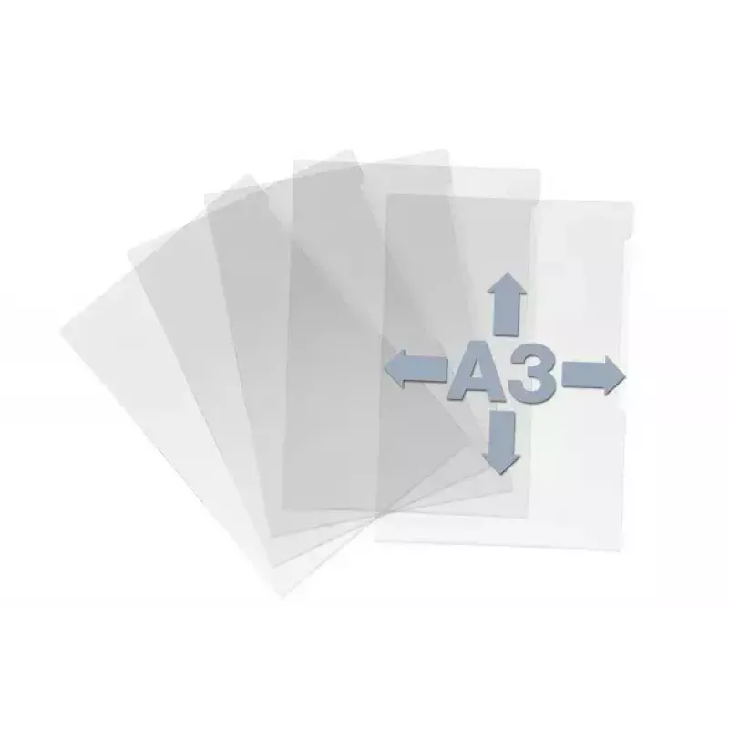 A3 skaidrūs dokumentų įdėklai Durable 2314 (300 x 420 mm) – 10 vnt.