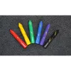 Crayon Malinos 301036 6 spalvų įvairiaspalviai juoda mėlyna žalia raudona violetinė geltona