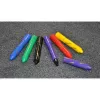 Crayon Malinos 301036 6 spalvų įvairiaspalviai juoda mėlyna žalia raudona violetinė geltona