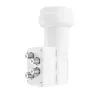 Hama 00205377 Quad LNB žemo triukšmo blokas, 0,3 dB, baltas