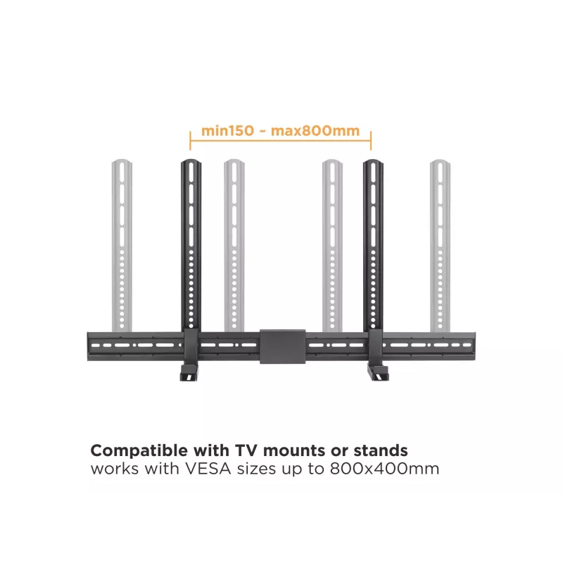 Equip Universal Soundbar Mount – laikiklis garsiakalbiui prie sienos
