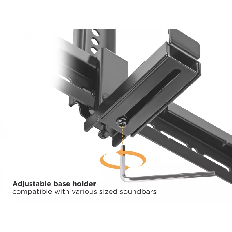 Equip Universal Soundbar Mount – laikiklis garsiakalbiui prie sienos