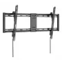 TV laikiklis prie sienos EQUIP 43–95 col., pasvirimas, plonas, 75 kg, VESA 200×200–800×400, juodas