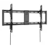 TV laikiklis prie sienos EQUIP 43–95 col., pasvirimas, plonas, 75 kg, VESA 200×200–800×400, juodas