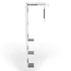 Fellowes 100136876 laikiklis CPU po stalu baltas